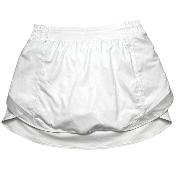 Lululemon Hotty Hot High-Rise Skirt White - Picture 2 of 8
